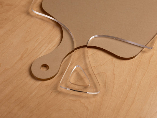 Flower Pot Hanger Acrylic Router Template (4 hooks)