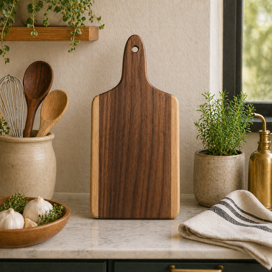 Artisan Handle Cutting Board or Charcuterie Board Acrylic Router Template