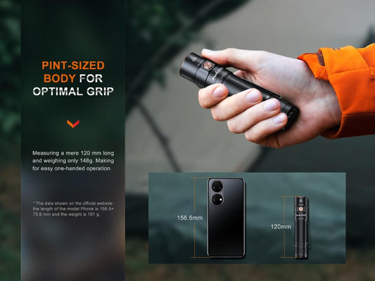 Fenix E35R High-Performance Rechargeable LED Flashlight - Norfolk Wood Shop