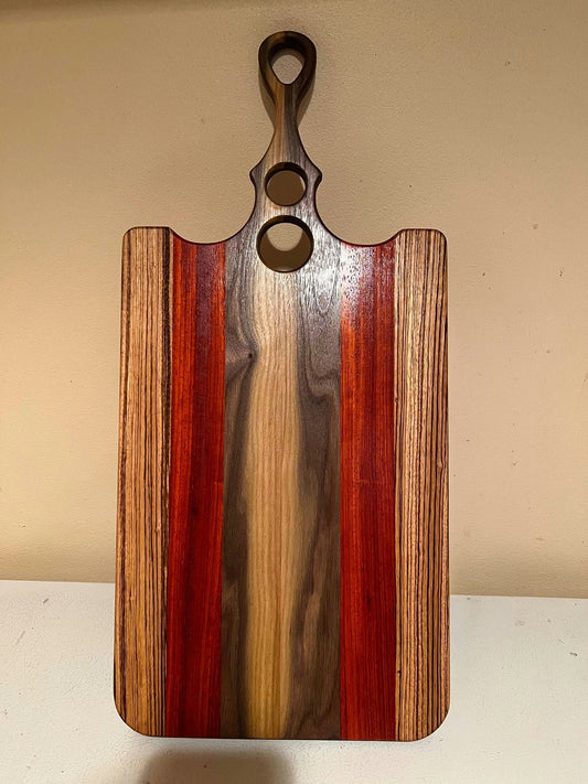Axe Style Cutting Board or Charcuterie Board Handle Acrylic Router Template
