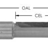 Ct 1/2" Cd Staggerbit W/Pilot In Middle