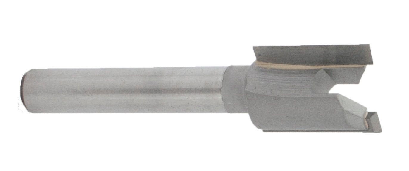 C/T Mortise Bit 1/2 Cd X 5/8 Cl X 1/4 Sh X 2" Oal