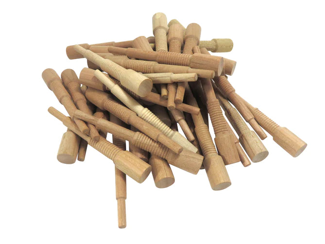 Miller Dowel 1X Stepped Cherry Dowels, 7/16" Cap Diameter
