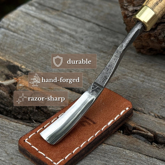 Curved Detail Carving Gouge – 12 mm / 0.47 in
