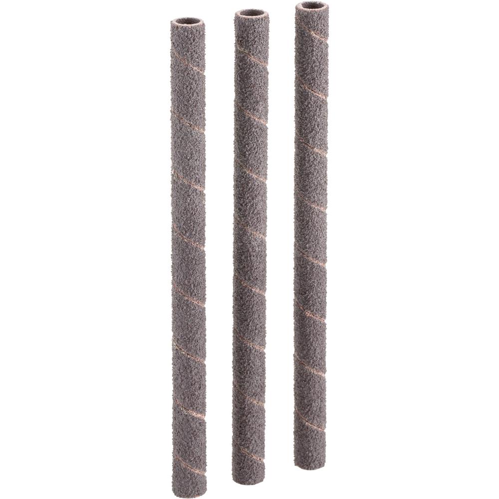 1/4" Dia. x 5" A/O Hard Sanding Sleeve, 60 Grit, 3 pk.