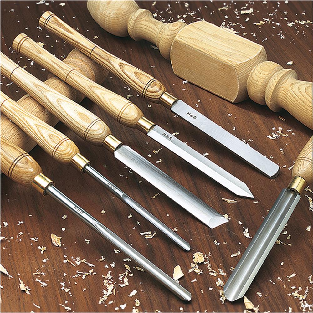 Deluxe HSS Lathe Chisel Set, 6-Pc.