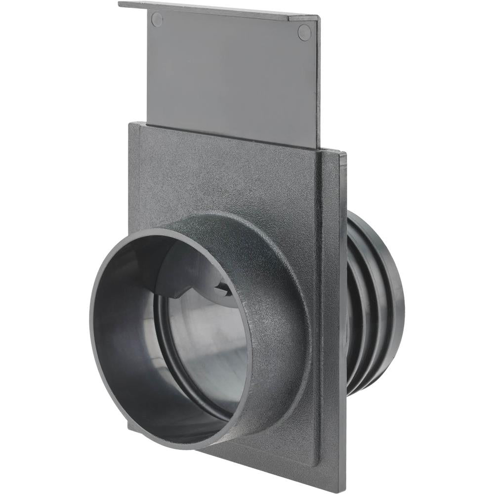 4" ID x 4" Blast Gate, Left Hand Thread