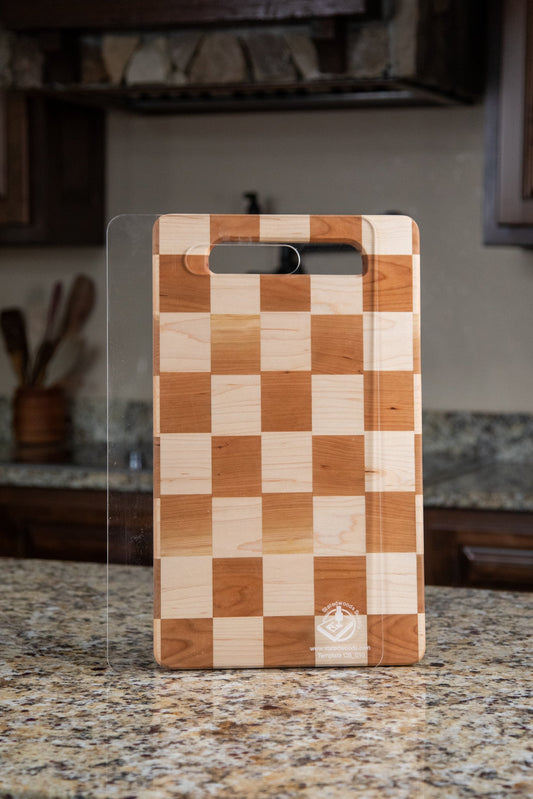 Clipboard Style Cutting Board or Charcuterie Board Acrylic Router Template