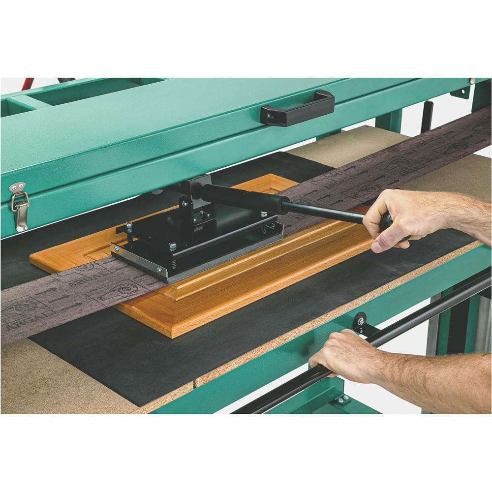 6" x 186" Horizontal/Vertical Stroke Sander w/Brake