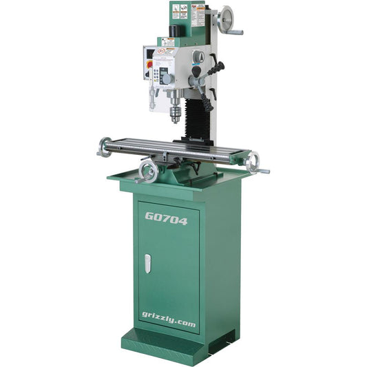 7" x 27" 1 HP Mill/Drill with Stand