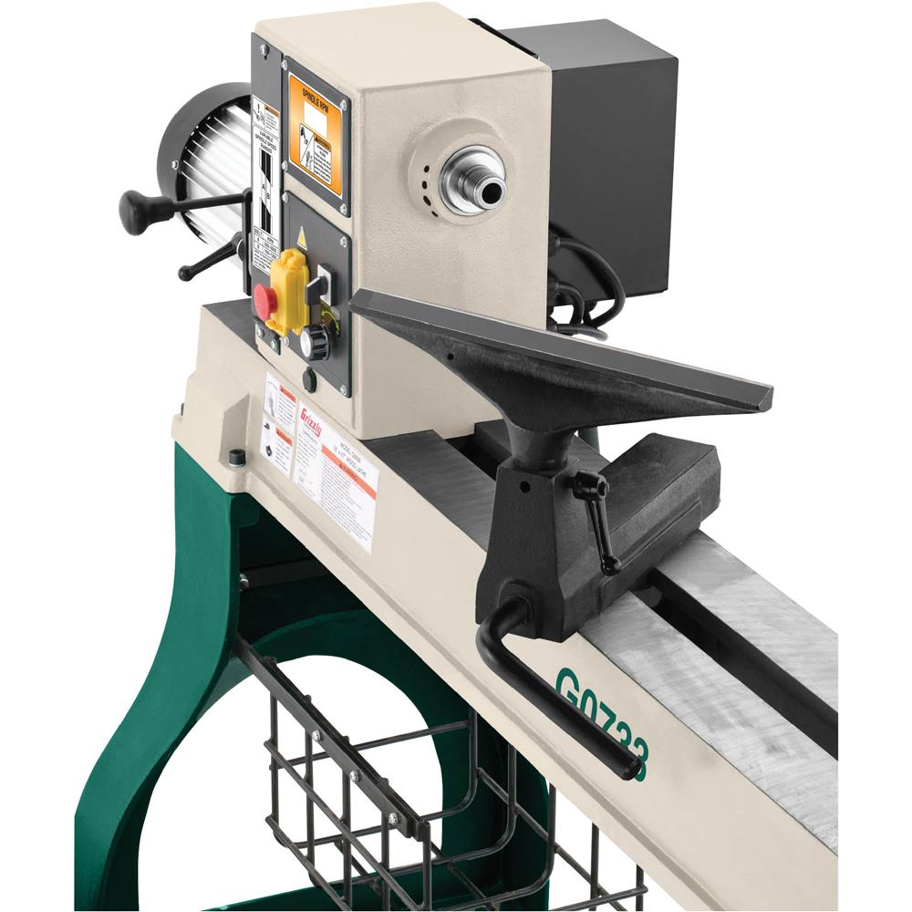18" x 47" Heavy-Duty Wood Lathe