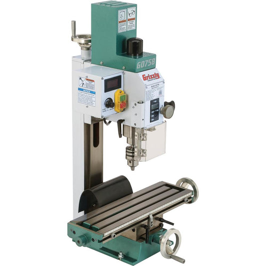 6" x 20" 3/4 HP Mill/Drill