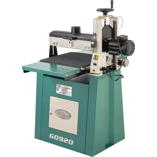 22" Variable-Speed Open-Ended Drum Sander