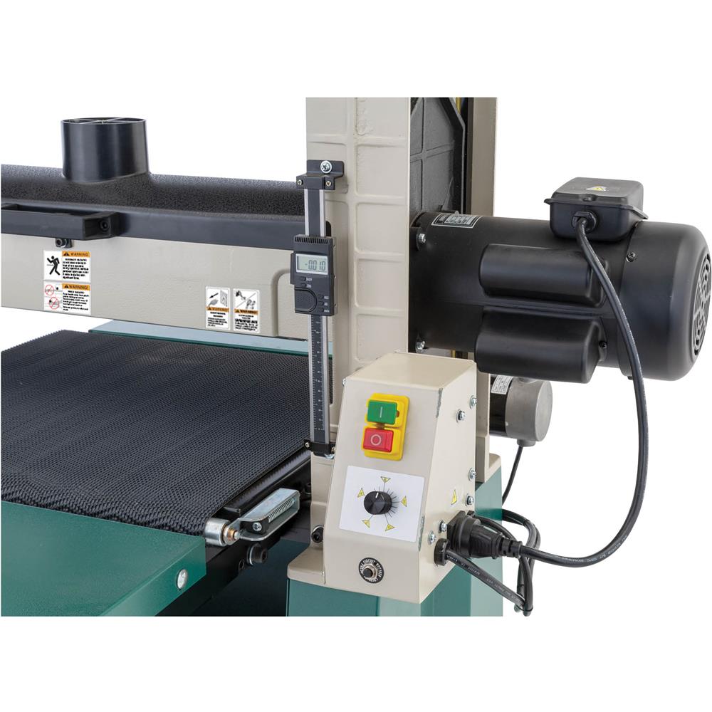 22" Variable-Speed Open-Ended Drum Sander