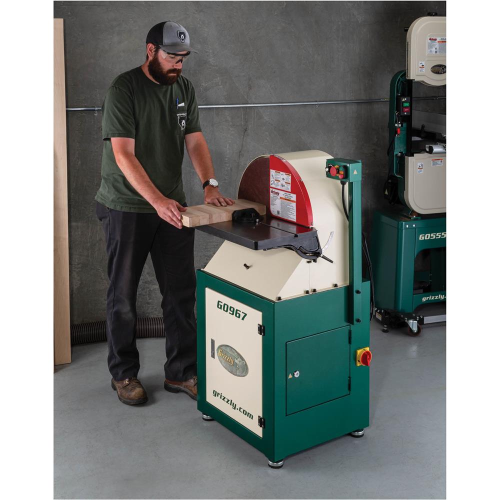 20" Variable-Speed Disc Sander