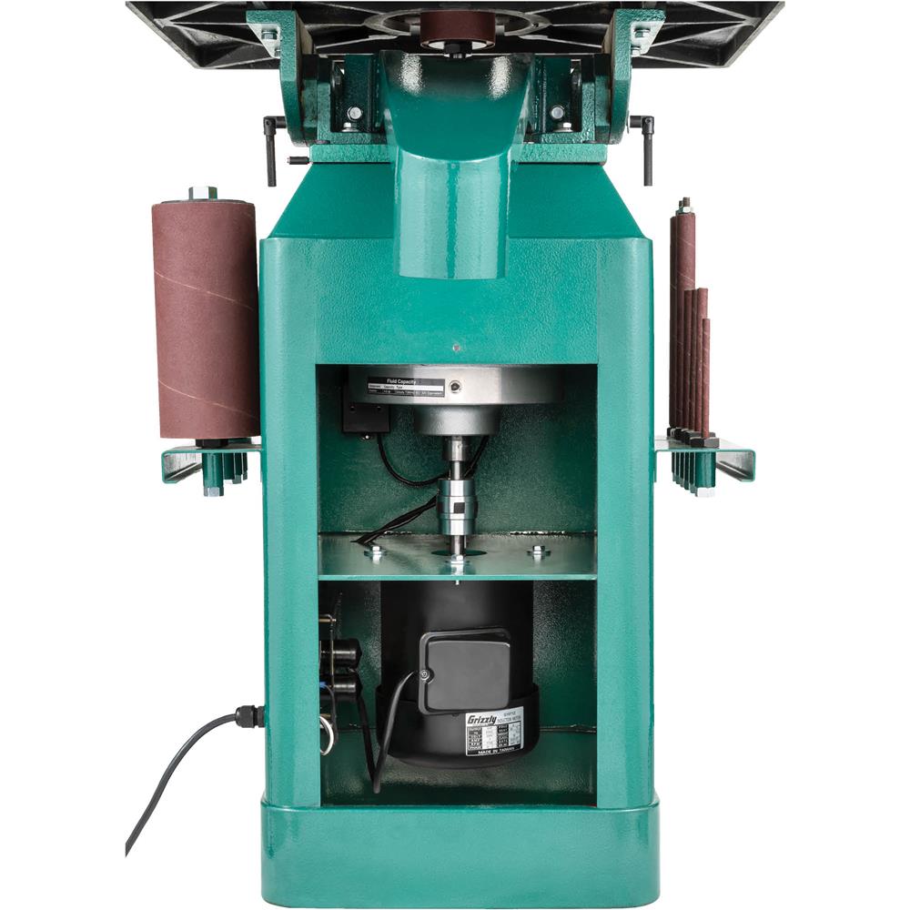 1 HP Variable-Speed Oscillating Spindle Sander