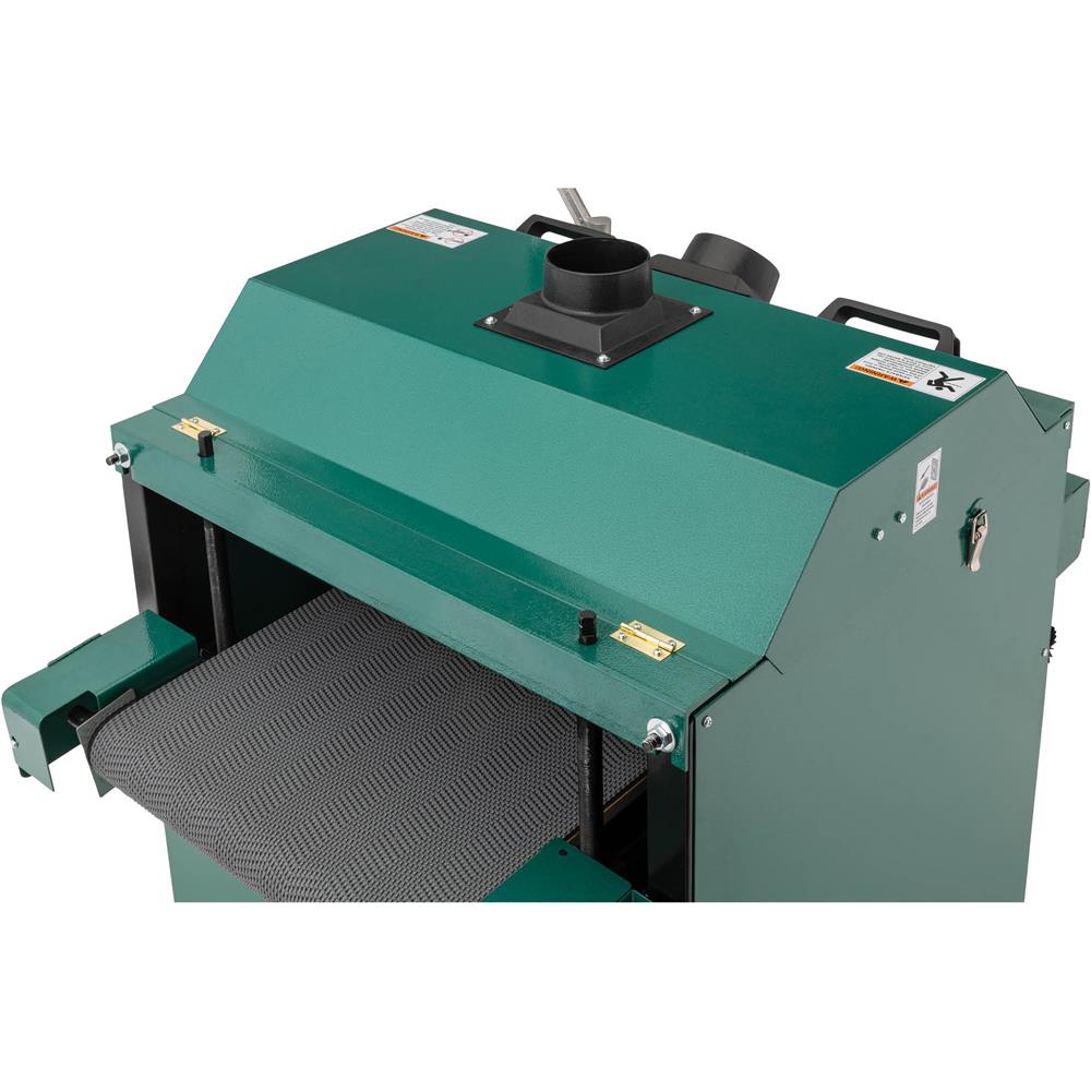 16" 2 HP Drum Sander w/ Rubber Conveyor