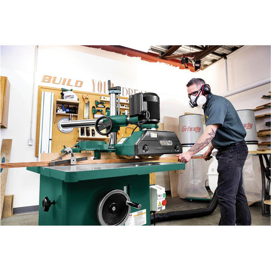 1 HP 4-Speed 3-Roller Power Feeder, Single-Phase