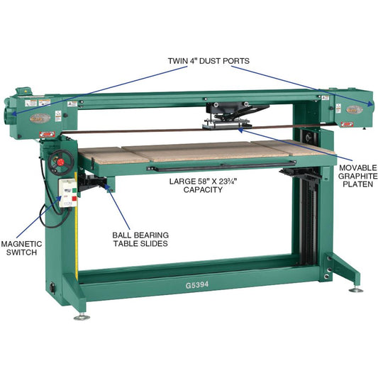 6" x 186" Stroke Sander
