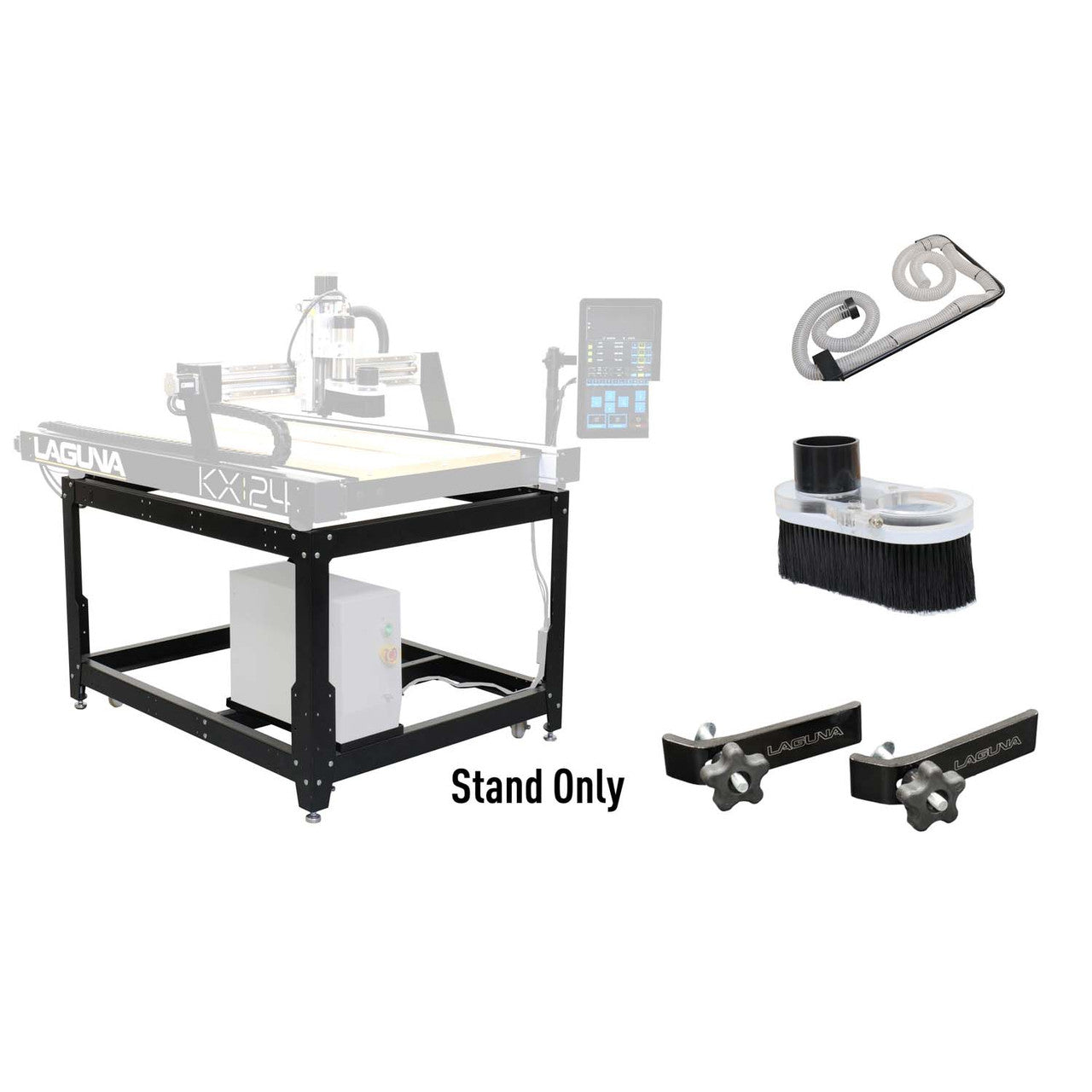 KX:24 Bundle 1: Mobile Stand, Overh. Dust Kit, Dust Shoe, 2 Clamps, Led - Norfolk Wood Shop
