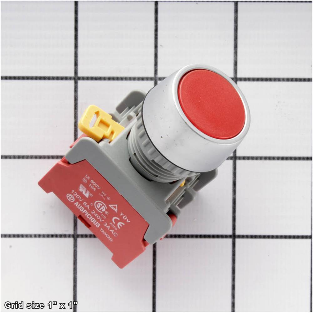 STOP BUTTON GBF-221 22MM RED V2.11.13
