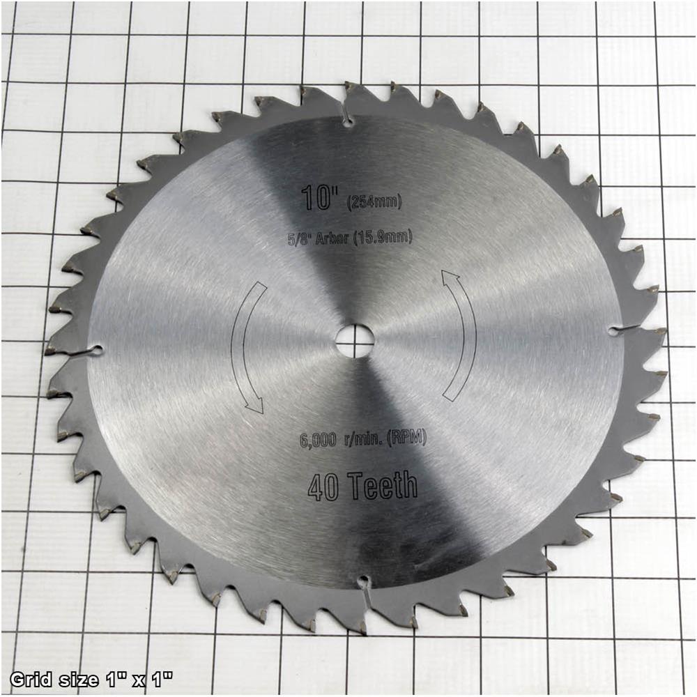 BLADE 10" X 5/8" X 40T