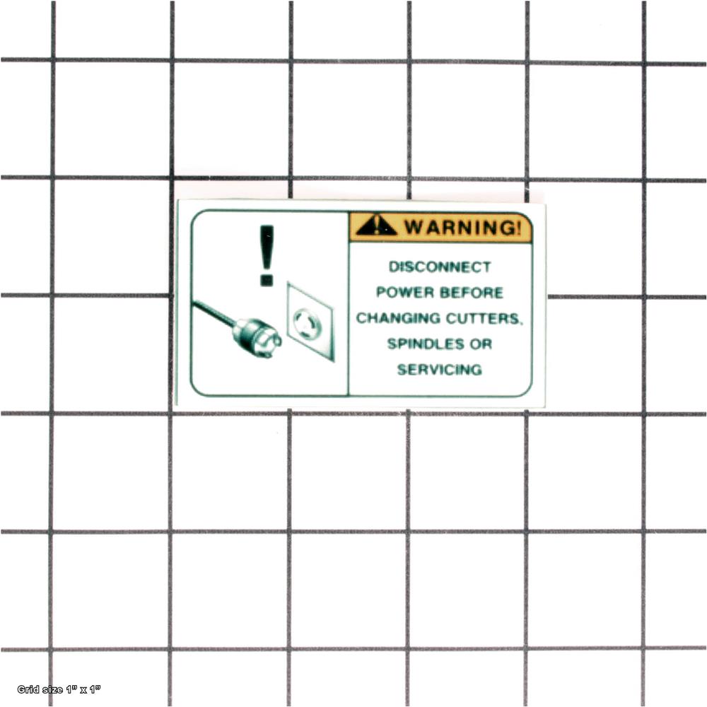 UNPLUG MACHINE LABEL