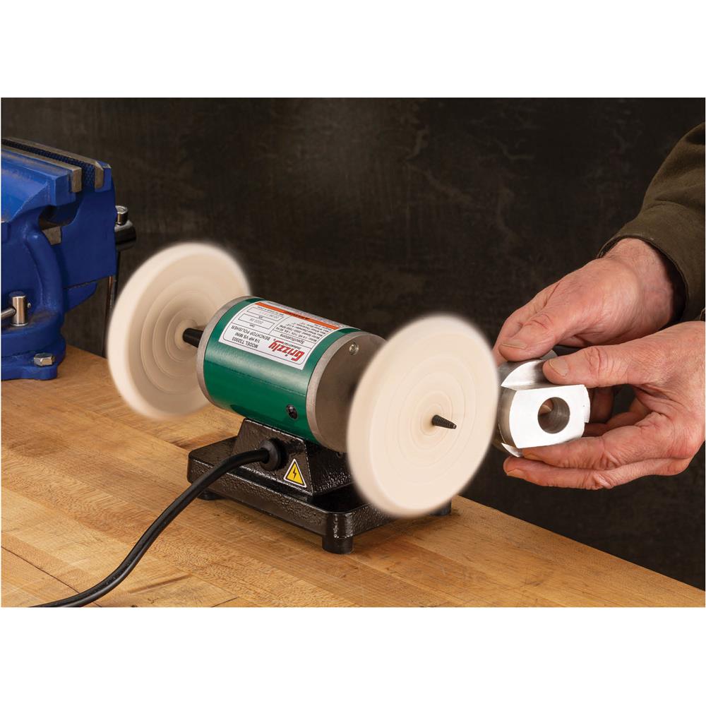 1/4 HP Variable-Speed Mini Benchtop Polisher