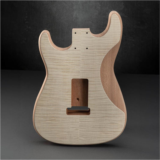 Fiddleback Maple Electric Guitar Kit