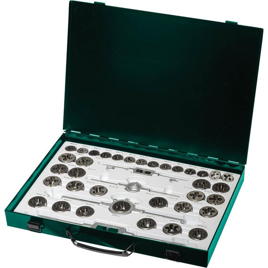 110-Pc. Metric M2 HSS Tap & Die Set