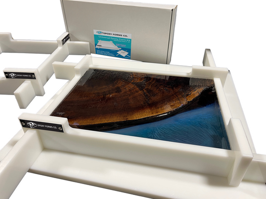 Universal Epoxy Form Kit - Fully Adjustable Form From 3" to 21" In Size - Norfolk Wood Shop