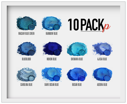 Blue Mica Powder Pigments