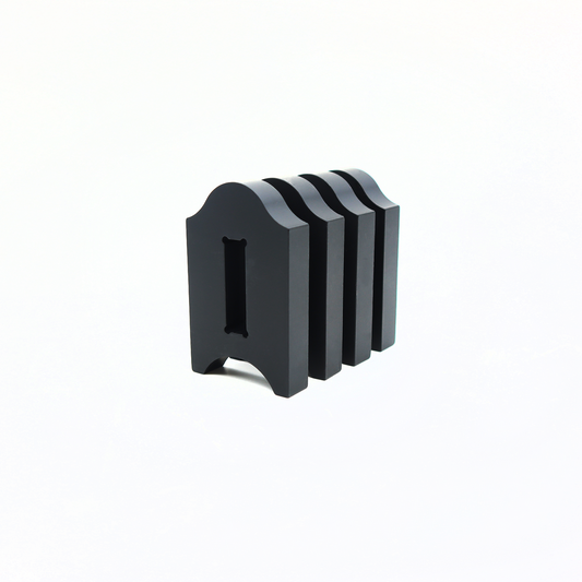 4 Piece Roubo Style Aluminum Black Winding Stick Bracket Kit