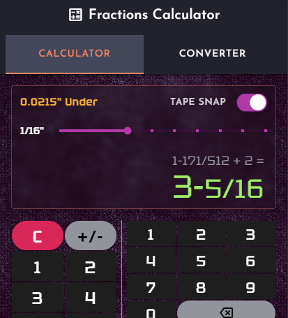 Stop Doing Woodworking Math in Your Head: Meet the Bad Owl Fractional Calculator