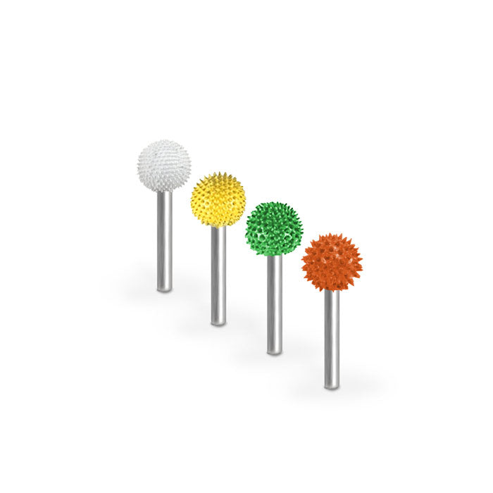 1/8" Shank Sphere Burrs for Power Carving - Norfolk Wood Shop