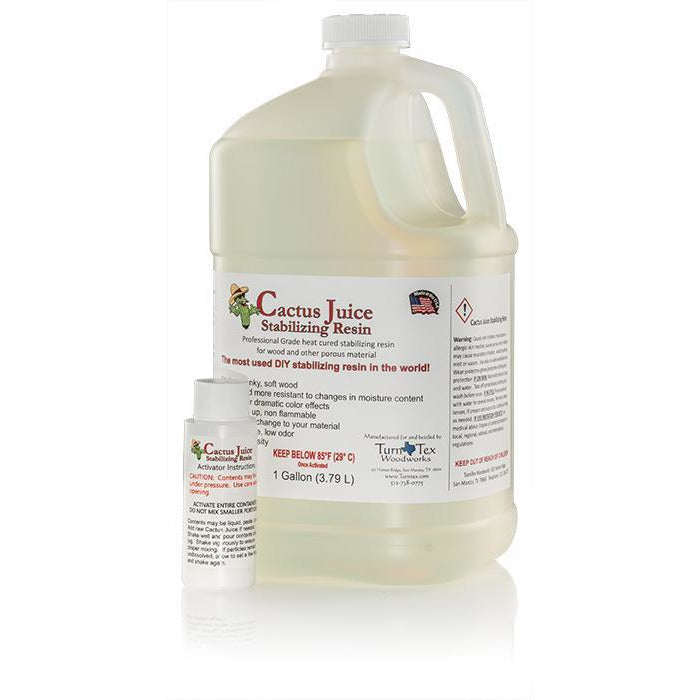 Cactus Juice Stabilizing Resin for Woodworking - Norfolk Wood Shop