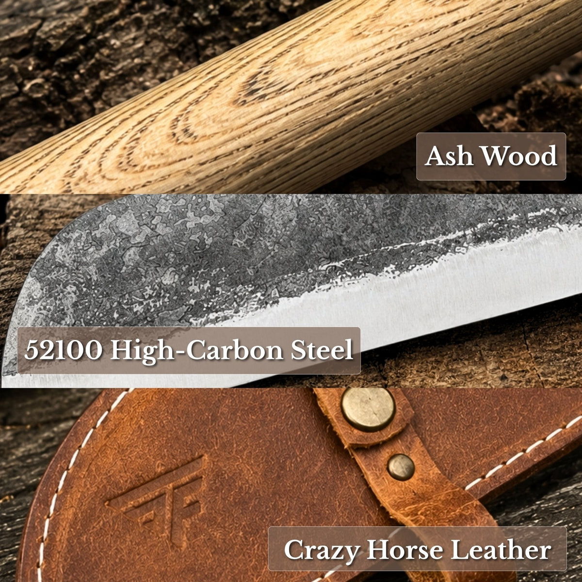 2-Piece Splitting Froe Set