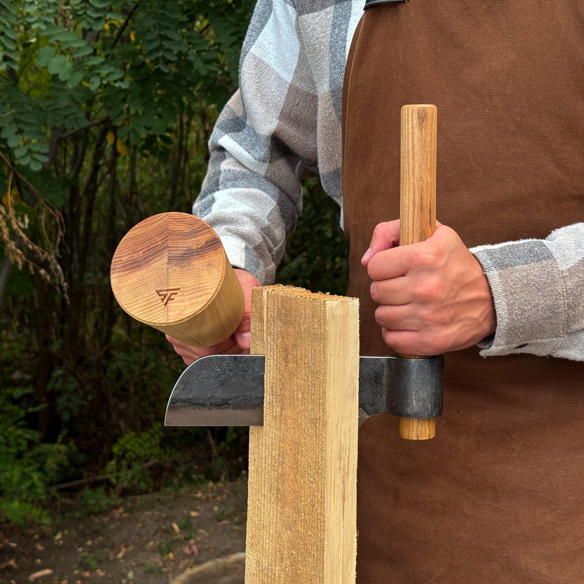 2-Piece Splitting Froe Set