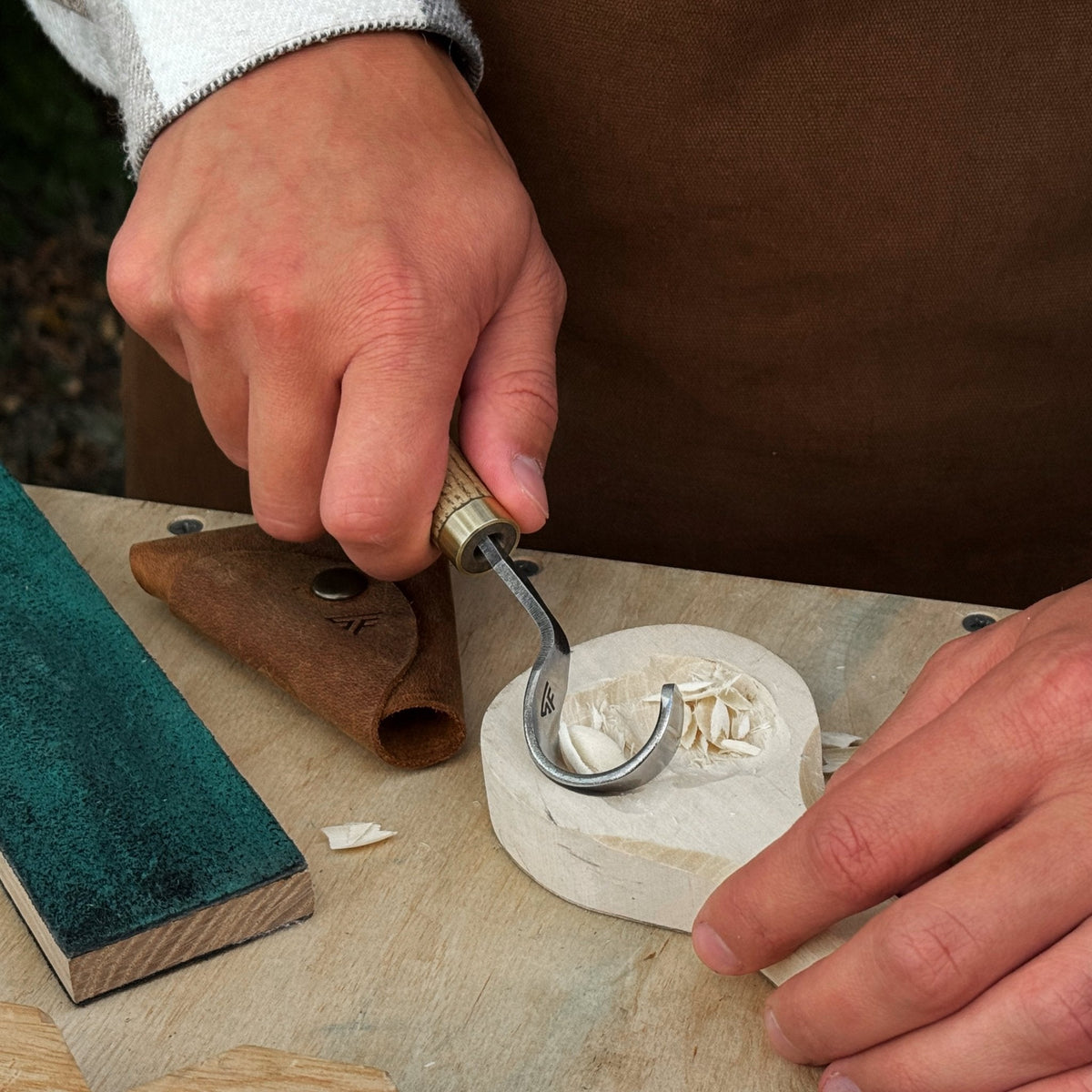 2-Piece Spoon Carving Knife Set