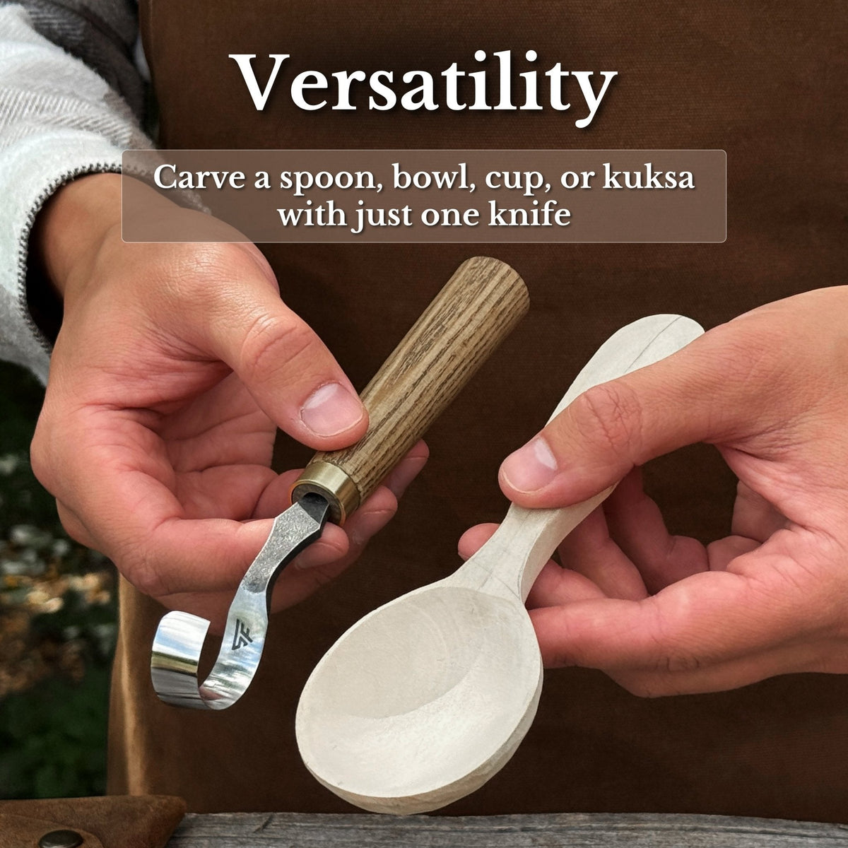 2-Piece Spoon Carving Knife Set