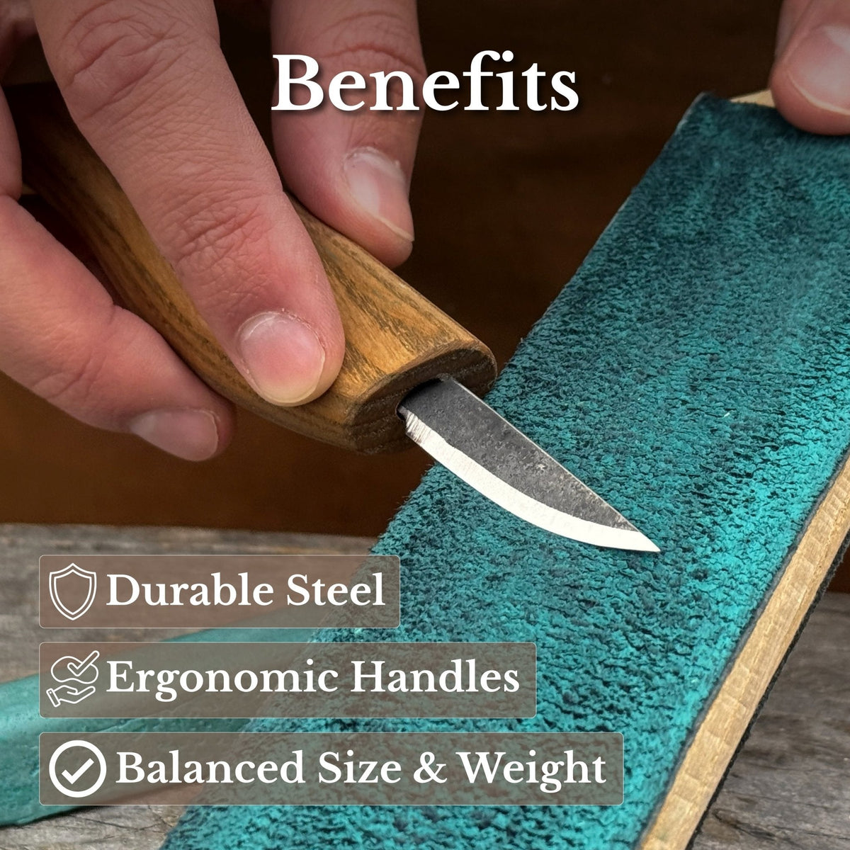 2-Piece Wood Carving Set
