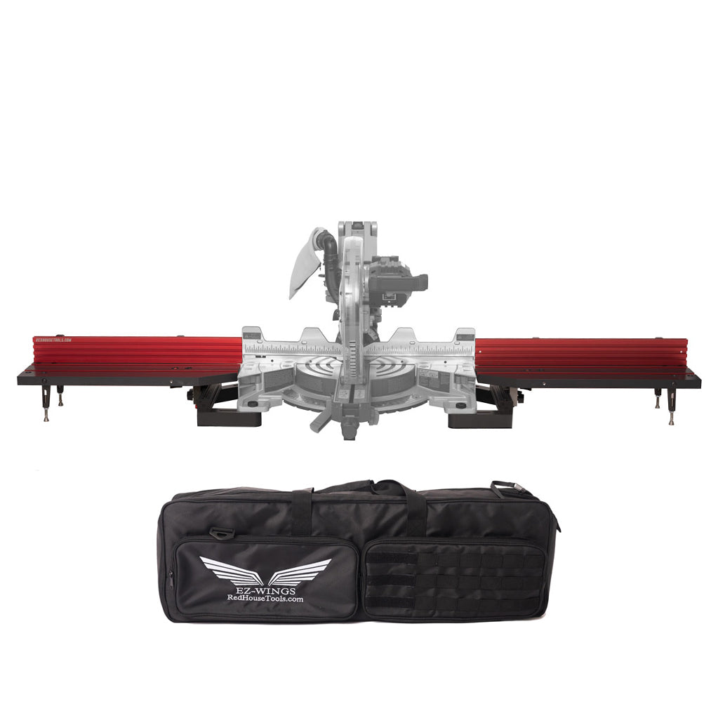 EZ-Wings™ BASIC 4' Portable Miter Saw Station - Norfolk Wood Shop