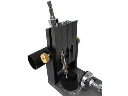Massca M1 Aluminum Pocket Hole Jig System  (Upgraded Triple Pilot Hole )