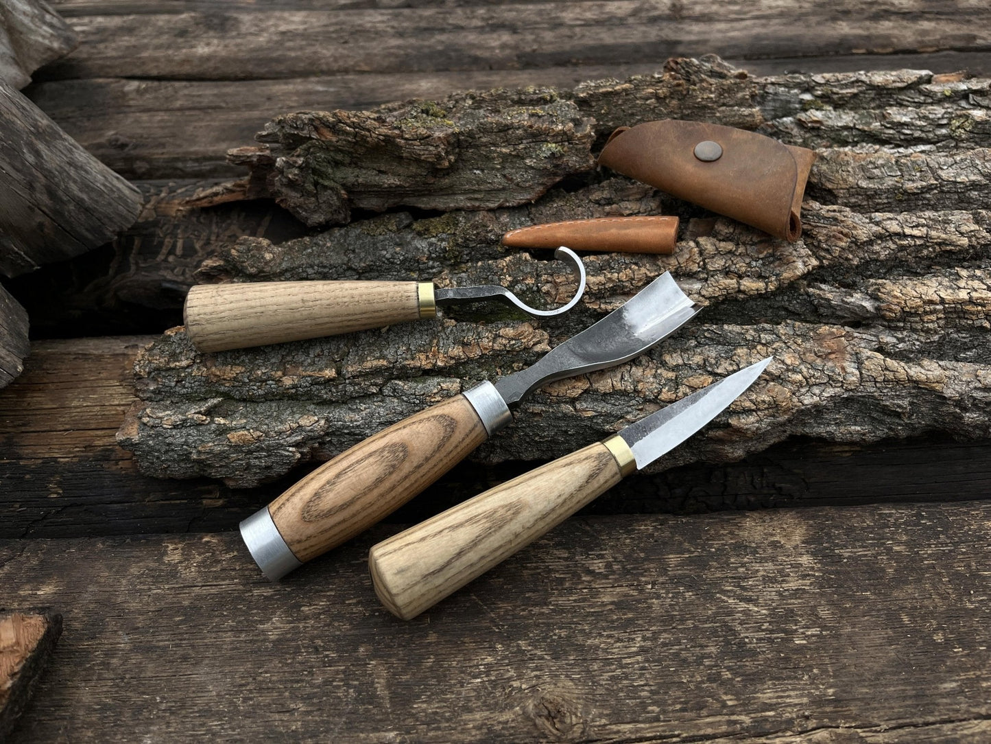 3-Piece Spoon Carving Tool Set - Norfolk Wood Shop