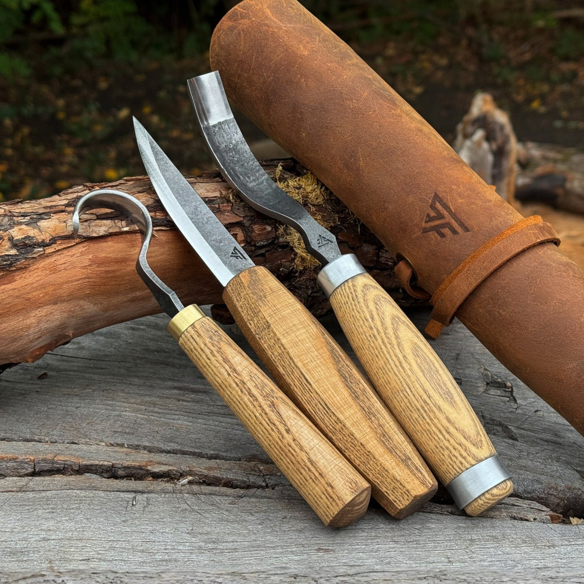 3-Piece Spoon Carving Tool Set