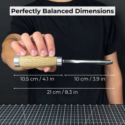 3-Piece Straight Rounded Chisel Set
