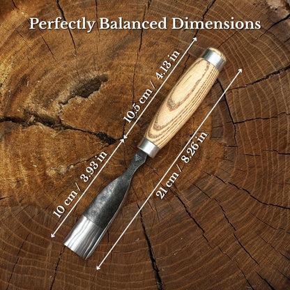 3-Piece Straight Rounded Chisel Set