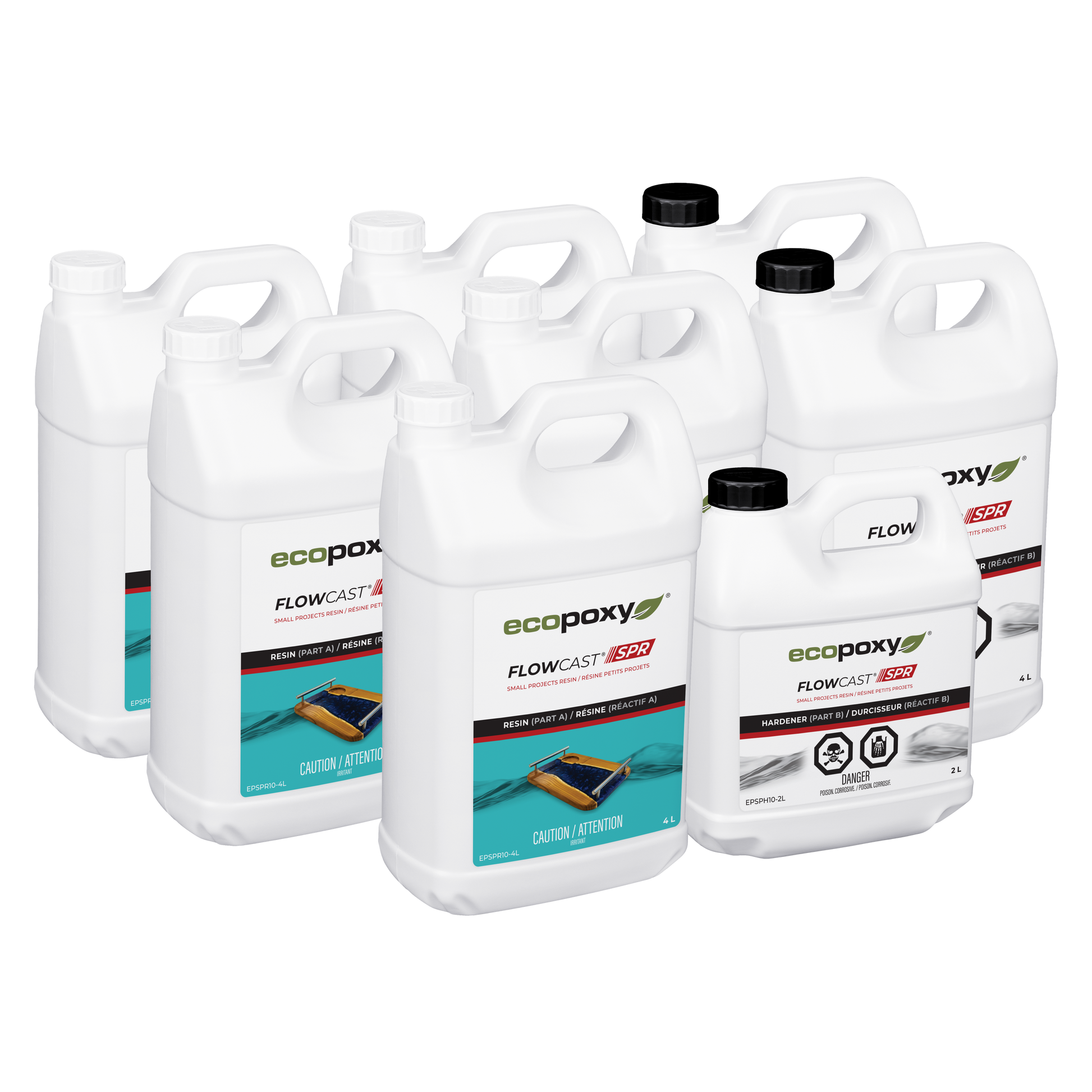 Bulk epoxy resin kits