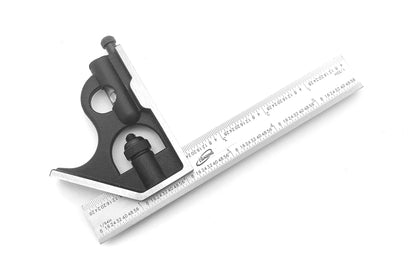 iGaging 6" Precision Combo Square with EM Imperial and Metric Measurements
