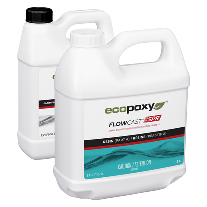 FlowCast SPR wood filler resin kit